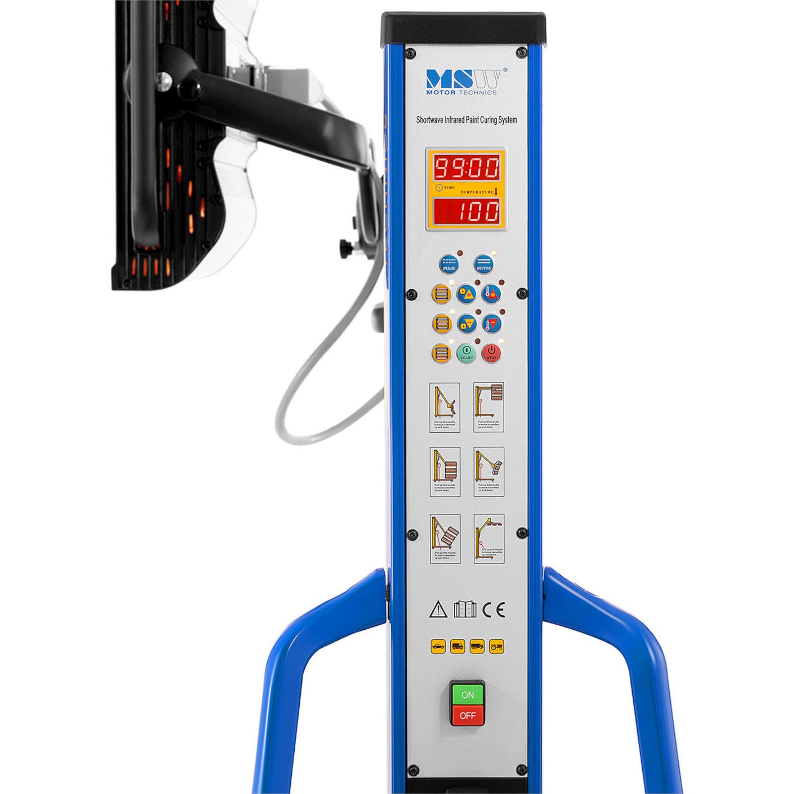 Climate Control Appliances – Paint shop infrared heater for drying - Carlat