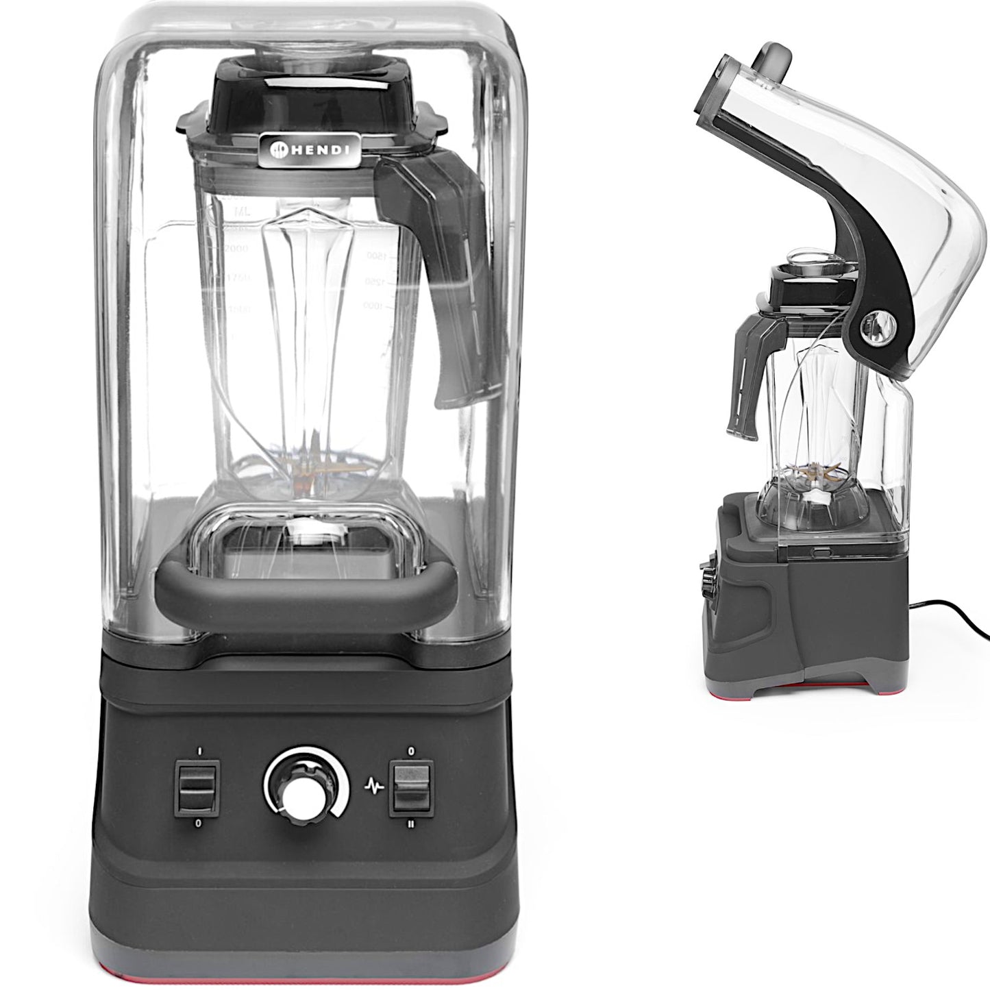 Cocktail Shakers – Bartending bar blender with a noise-cancelling housing, - Carlat