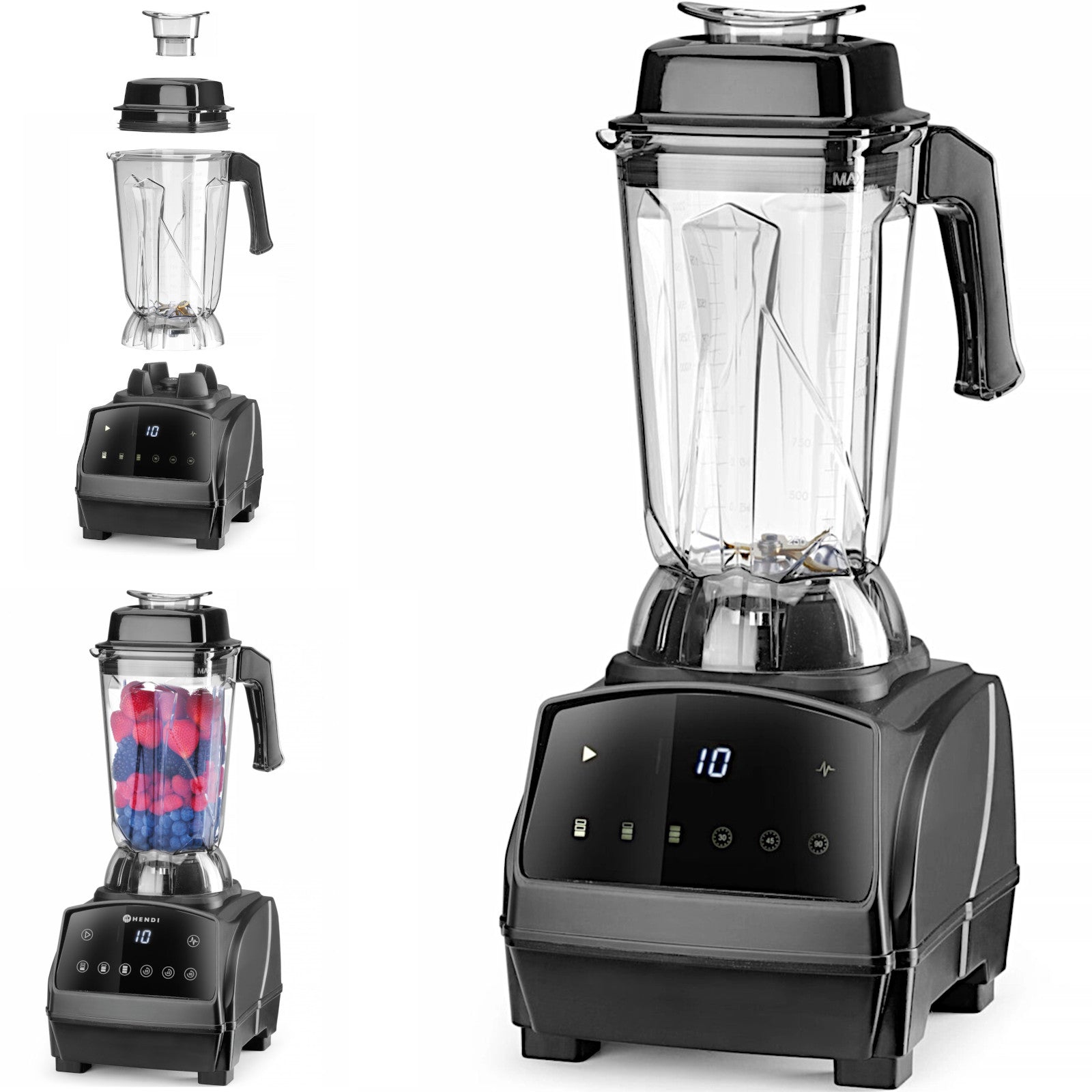 Cocktail Shakers – Electronic bartender blender 3 speeds timer 2.5 - Carlat