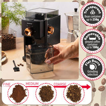 Coffee – Electric coffee grinder with adjustable grind settings, Klausberg KB-9010 - Carlat