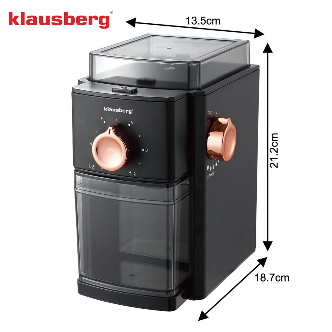 Coffee – Electric coffee grinder with adjustable grind settings, Klausberg KB-9010 - Carlat