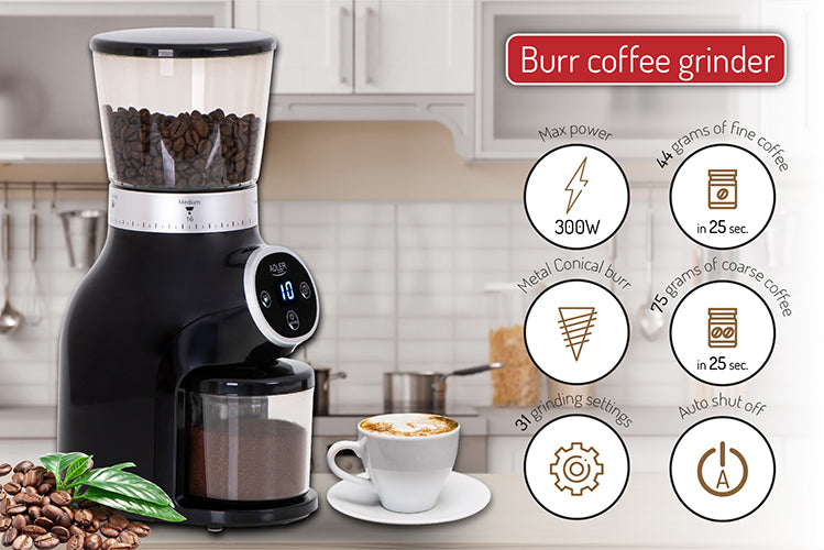 ADLER Coffee Grinders – AD 4450 Stone Coffee Grinder – image 9