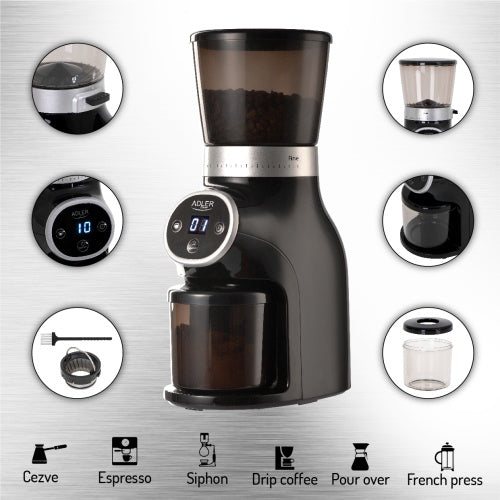 ADLER Coffee Grinders – AD 4450 Stone Coffee Grinder – image 25