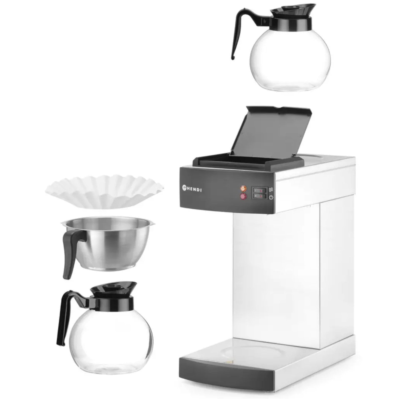 Coffee Grinders – Filter coffee maker 1.8L - Hendi 208304 - Carlat