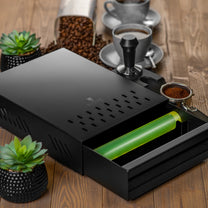 Coffee Grinders – Grounds drawer with coffee impactor, base for - Carlat