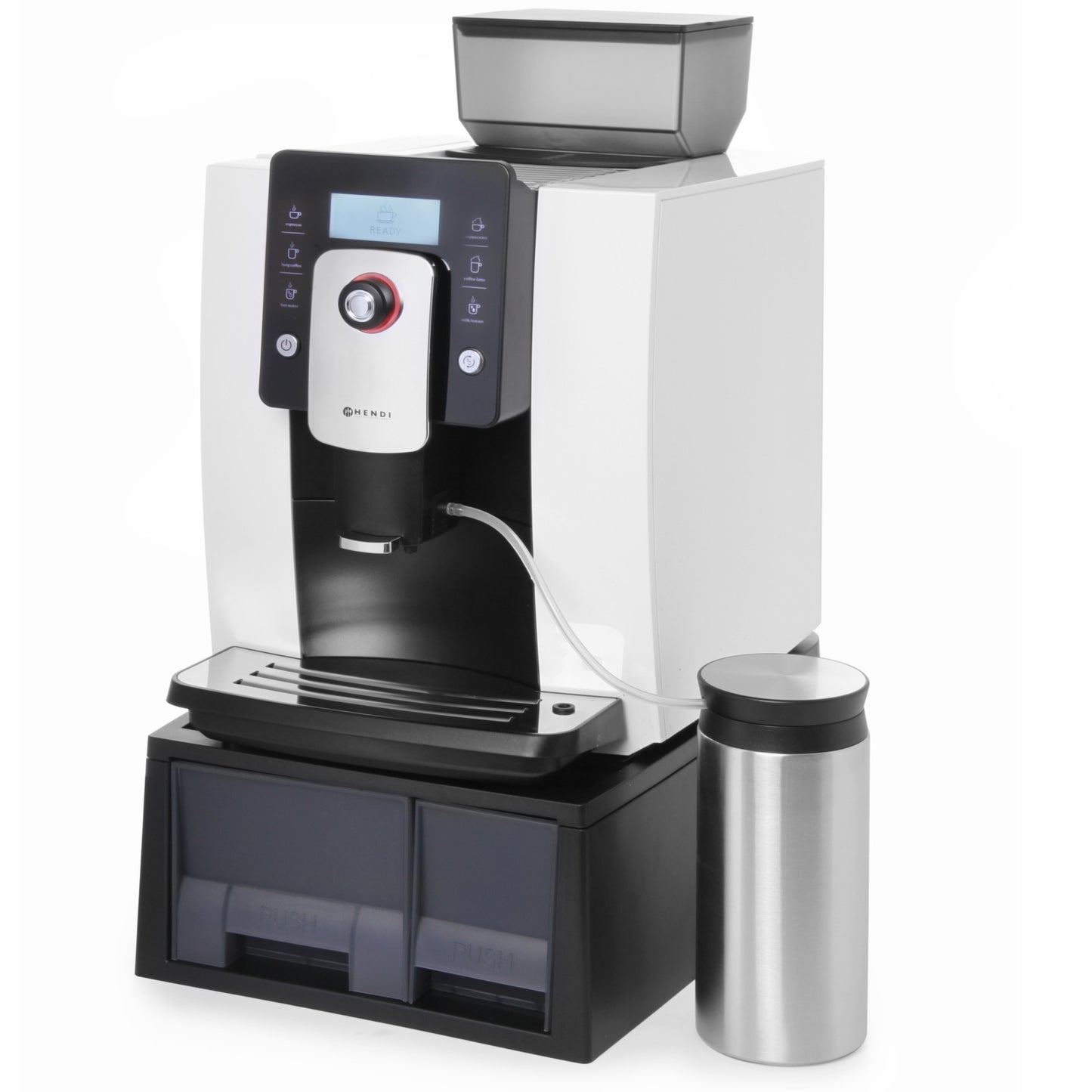 Coffee Grinders – Profi Line automatic coffee machine silver Hendi - Carlat