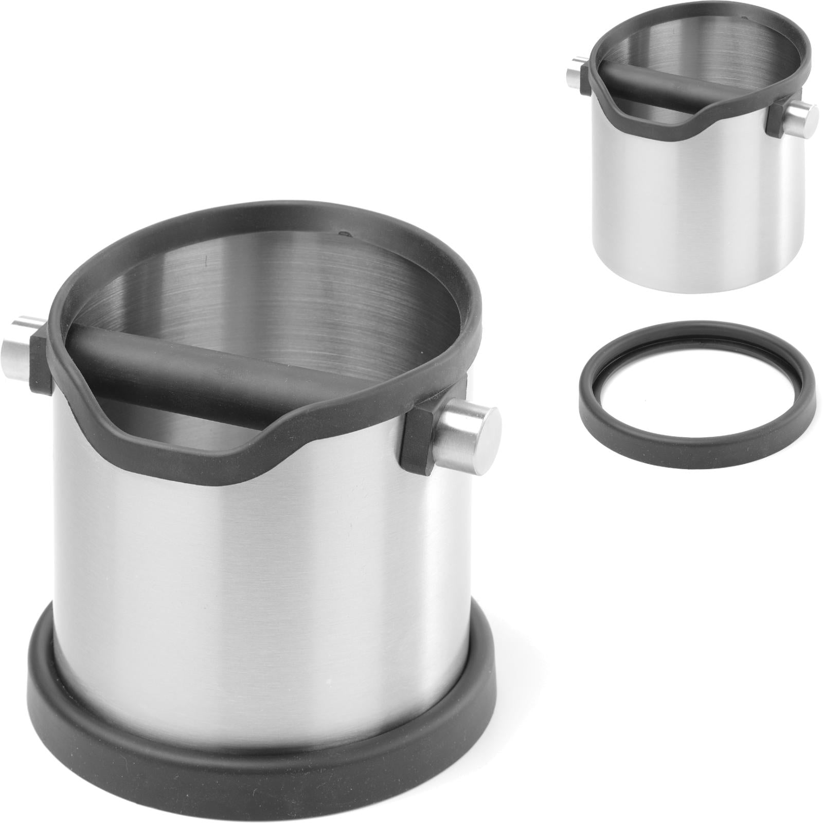 Coffee Grinders – Round steel container for coffee grounds - Carlat