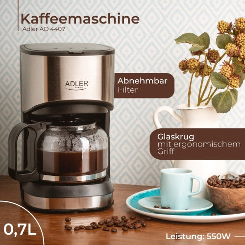 ADLER Coffee Makers – AD 4407 0.7-liter Pour-Over Coffee Maker – image 14