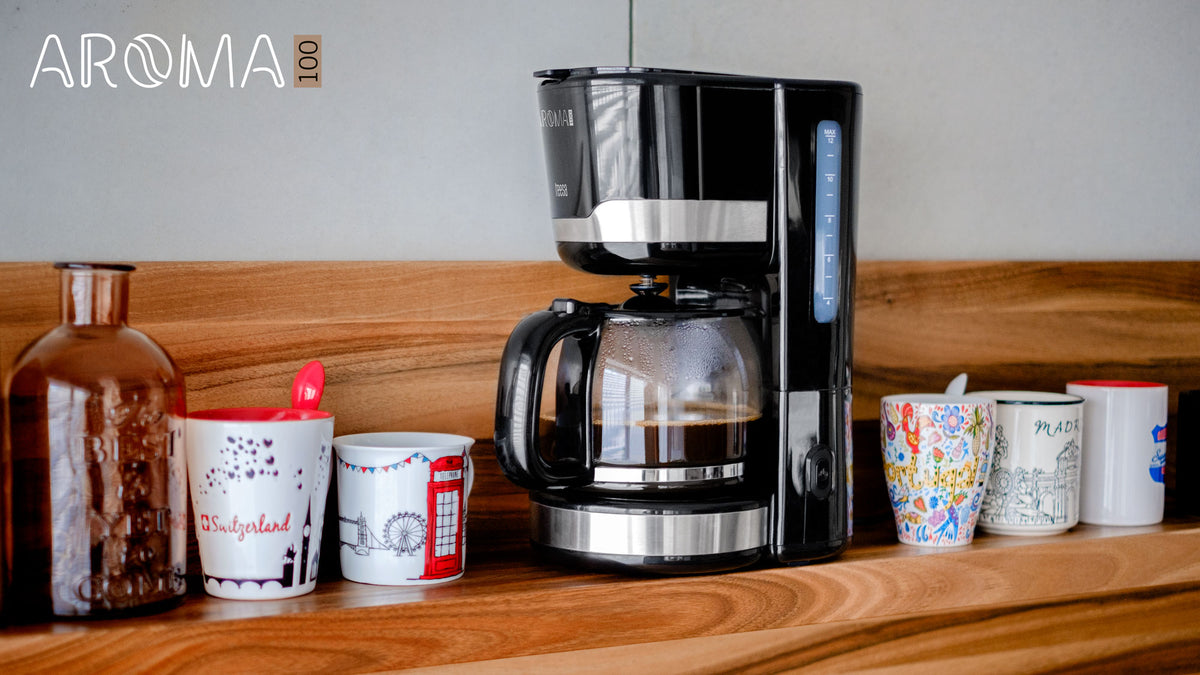 Coffee Makers – AROMA 100 1.5L Pour-Over Coffee Maker - Carlat