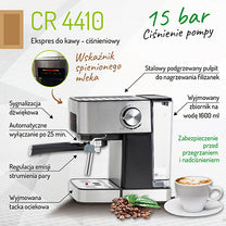 CAMRY Coffee Makers – CR 4410 Espresso Machine – image 9