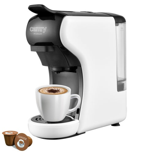 Coffee Makers – CR 4414 White Multi-Capsule Espresso Machine - Carlat