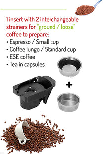 Coffee Makers – CR 4414 White Multi-Capsule Espresso Machine - Carlat