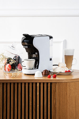 Coffee Makers – CR 4414 White Multi-Capsule Espresso Machine - Carlat