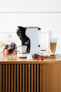 Coffee Makers – CR 4414 White Multi-Capsule Espresso Machine - Carlat