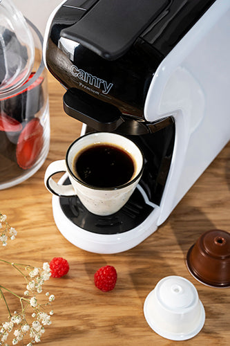 Coffee Makers – CR 4414 White Multi-Capsule Espresso Machine - Carlat