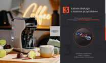 Coffee Makers – CR 4414 White Multi-Capsule Espresso Machine - Carlat