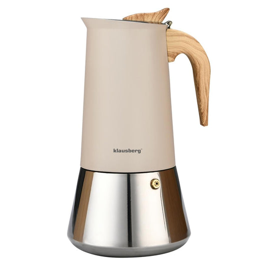 Coffee Makers – Steel Espresso Maker, 600 ml, Induction, Klausberg KB-7997 - Carlat
