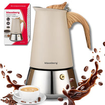 Coffee Makers – Steel Espresso Maker, 600 ml, Induction, Klausberg KB-7997 - Carlat