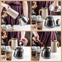 Coffee Makers – Steel Espresso Maker, 600 ml, Induction, Klausberg KB-7997 - Carlat