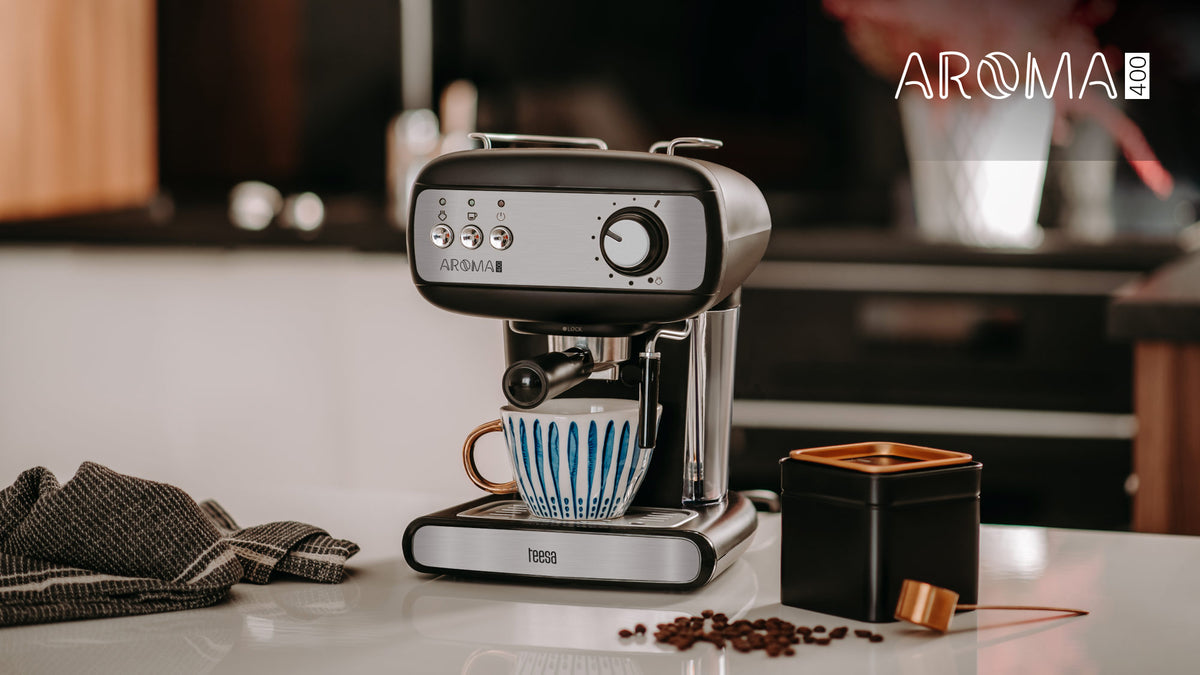 Coffee Makers – TEESA AROMA 400 Piston Coffee Maker - Carlat