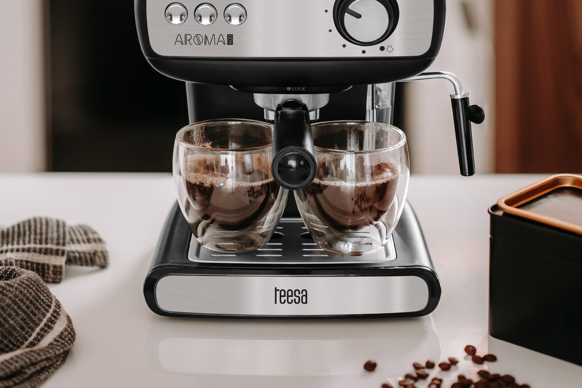 Coffee Makers – TEESA AROMA 400 Piston Coffee Maker - Carlat