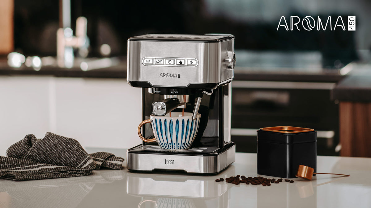 Coffee Makers – TEESA AROMA 450 Piston Coffee Maker - Carlat