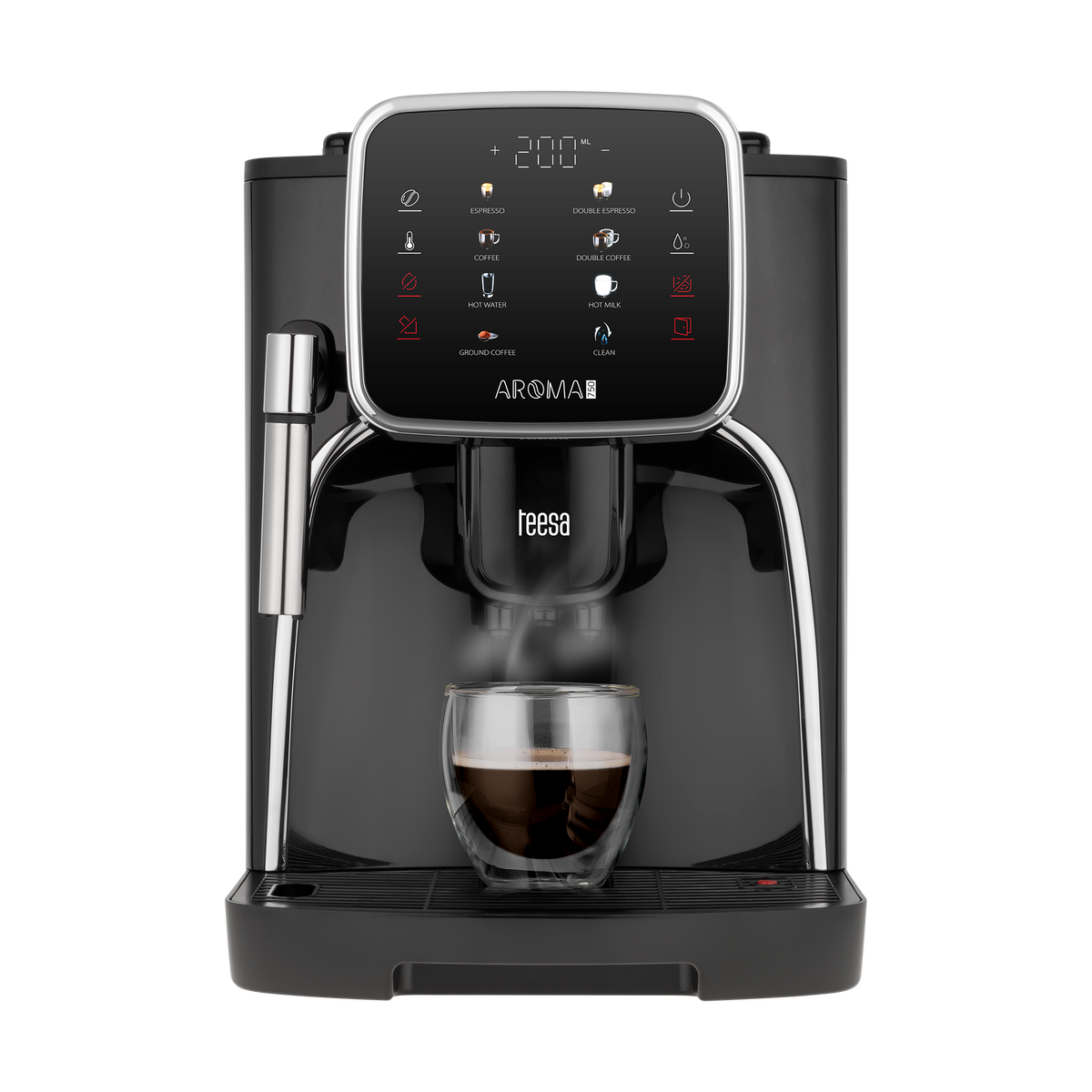 Coffee Makers – TEESA AROMA 750 Automatic Coffee Maker with Grinder - Carlat