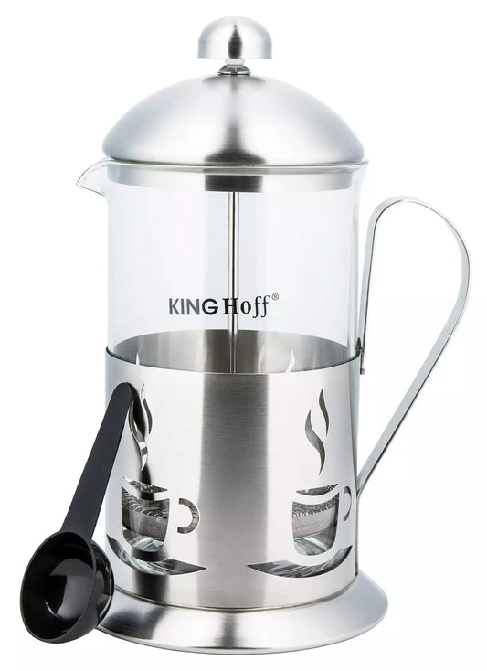 Coffee Makers and – Kinghoff 0.80 L Glass Piston Coffee Maker - Carlat