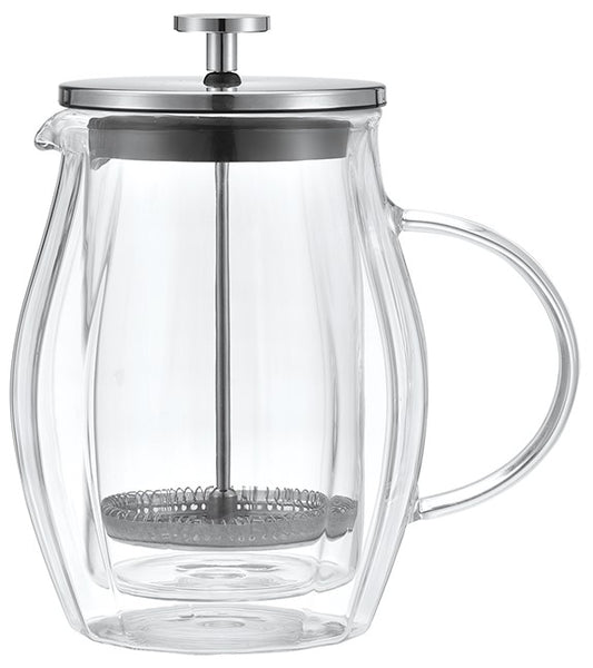 Coffee Makers and – Piston-style coffee/tea maker, glass, 0.60 L, Klausberg - Carlat