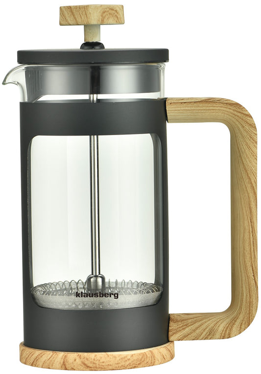 Coffee Makers and – Wooden Piston Coffee/Tea Infuser, 0.35 L, Klausberg - Carlat