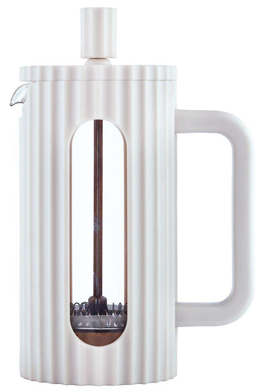 Coffee/Tea Infuser with Press, 0.35 L Capacity, Light Gray, kb7743 - Carlat
