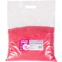 Coloured sugar for cotton cotton red with natural flavor 5kg - Carlat