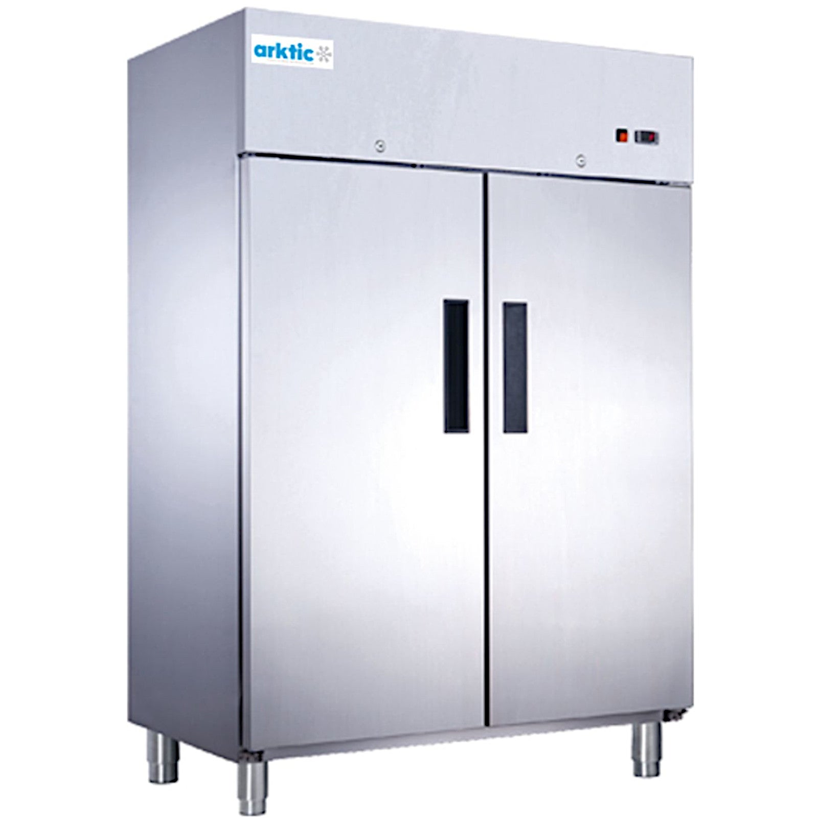 Commercial Refrigerators – 1-door freezer cabinet 4 shelves STEEL GN - Carlat
