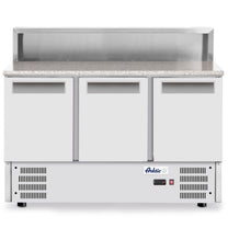 Commercial Refrigerators – 2-door cooling table with extension and granite - Carlat