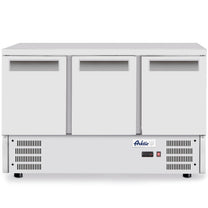 Commercial Refrigerators – 3-door cooling table with worktop and lower - Carlat