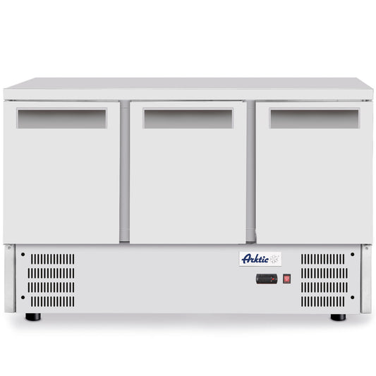 Commercial Refrigerators – 3-door cooling table with worktop and lower - Carlat