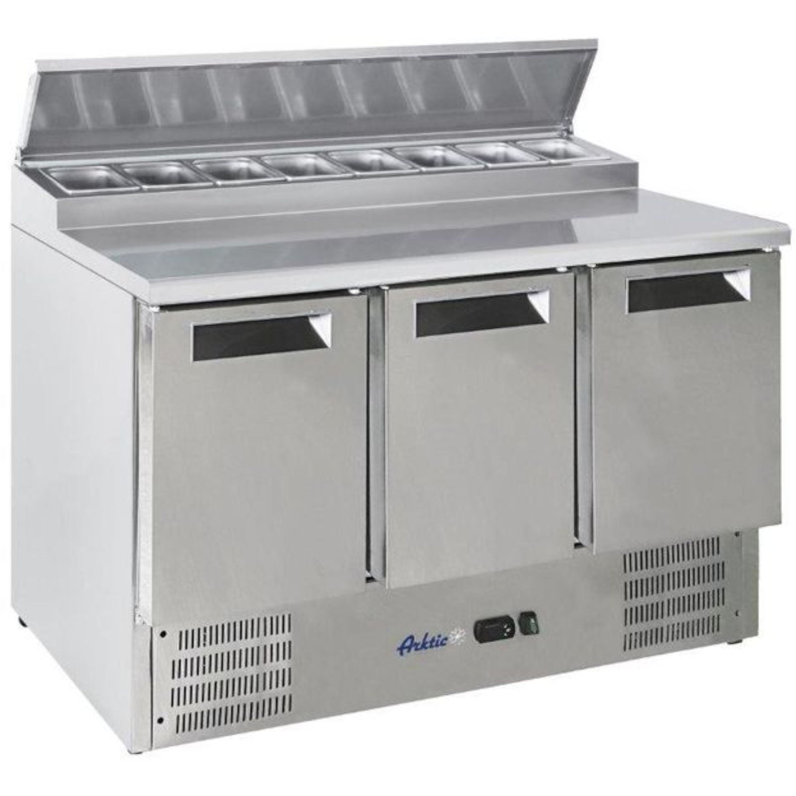 Commercial Refrigerators – 3-door salad cooling table with extension for - Carlat