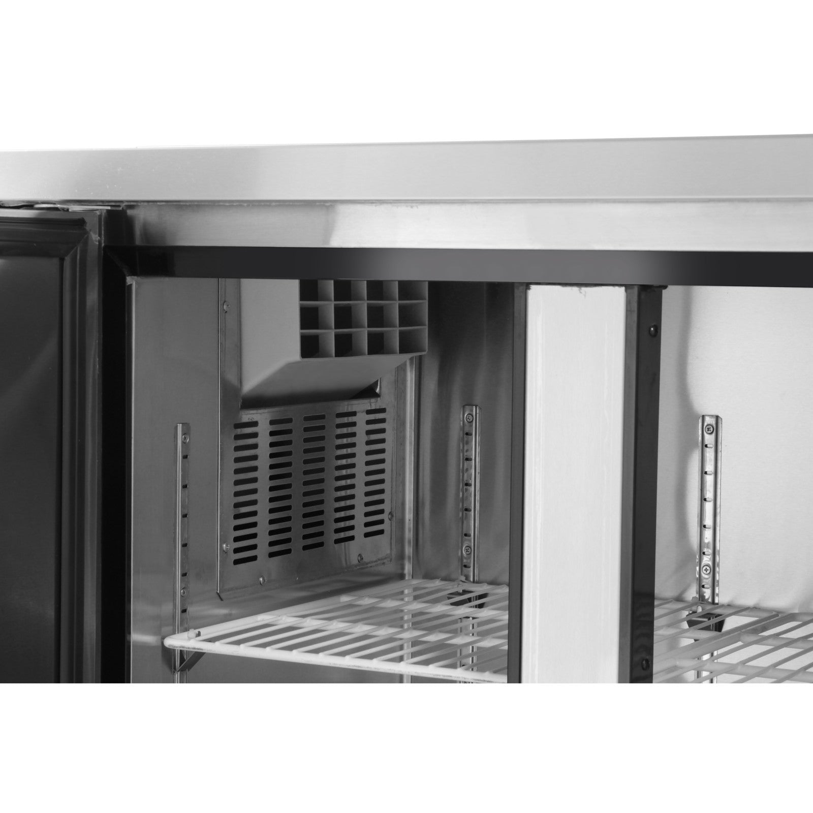 Commercial Refrigerators – Kitchen Line freezer table with worktop, width - Carlat