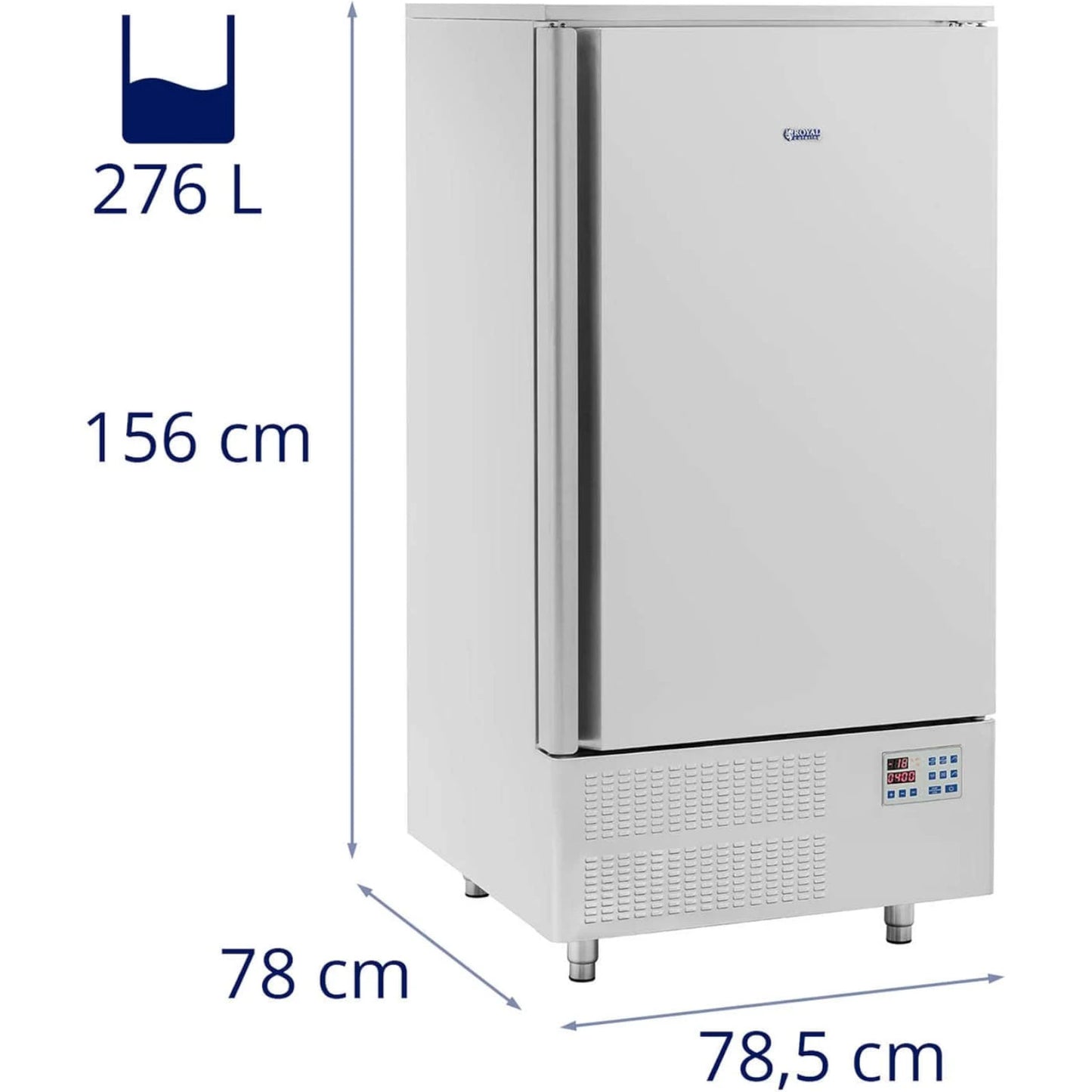 Commercial Refrigerators – LCD shock chiller freezer 276 l 1350 - Carlat