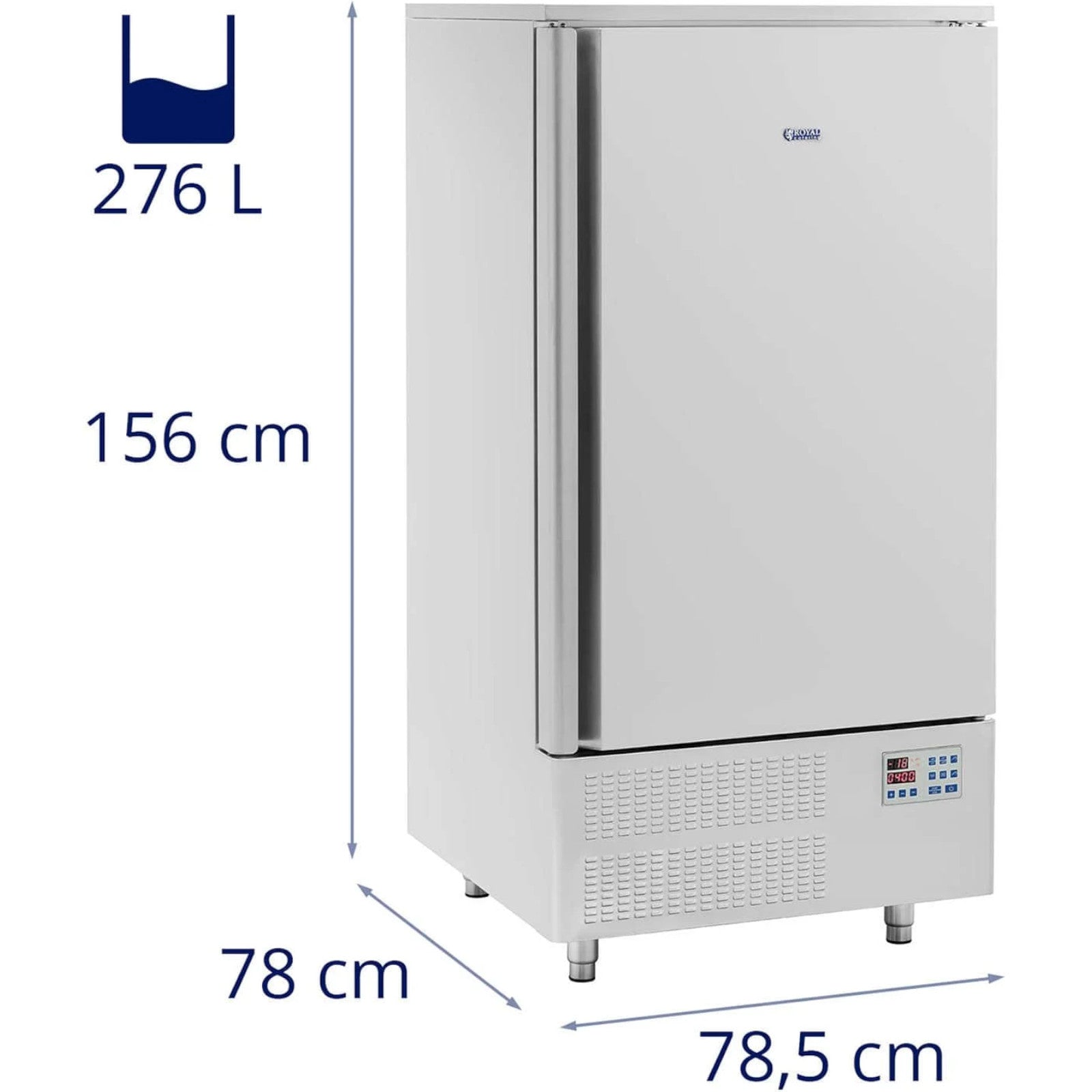 Commercial Refrigerators – LCD shock chiller freezer 276 l 1350 - Carlat