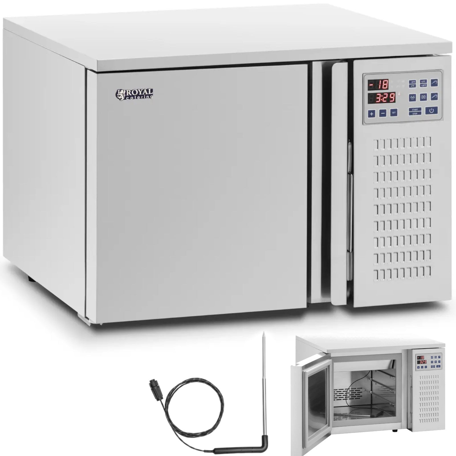Commercial Refrigerators – LCD shock chiller freezer 29.5 l 550 - Carlat