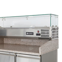 Commercial Refrigerators – Pizza cooling table with cooling extension, granite - Carlat