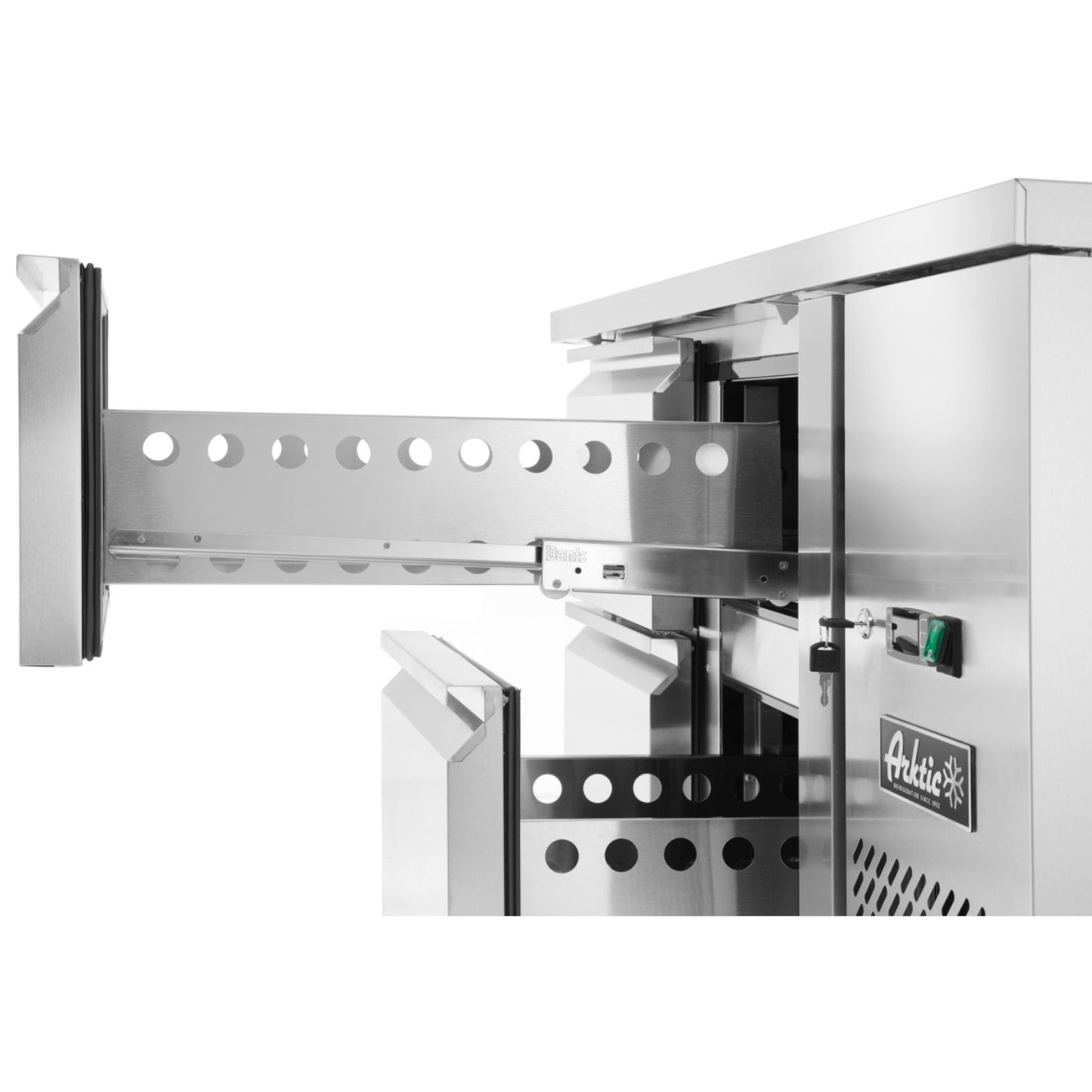 Commercial Refrigerators – Refrigeration table with 4 drawers and side - Carlat