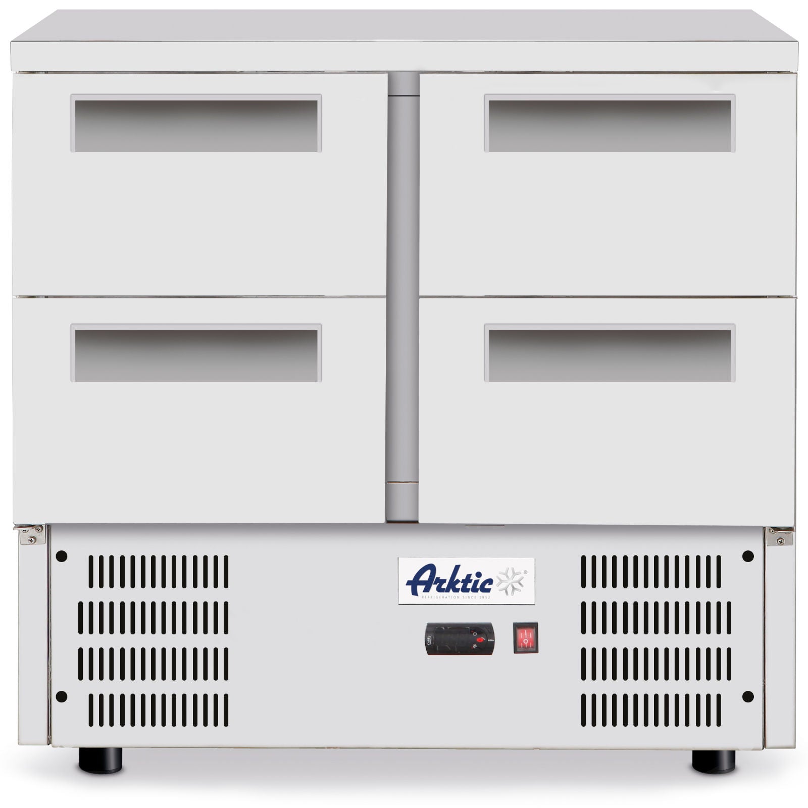 Commercial Refrigerators – Refrigeration table with worktop, 4 drawers and - Carlat