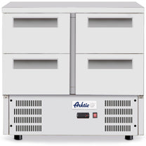 Commercial Refrigerators – Refrigeration table with worktop, 4 drawers and - Carlat