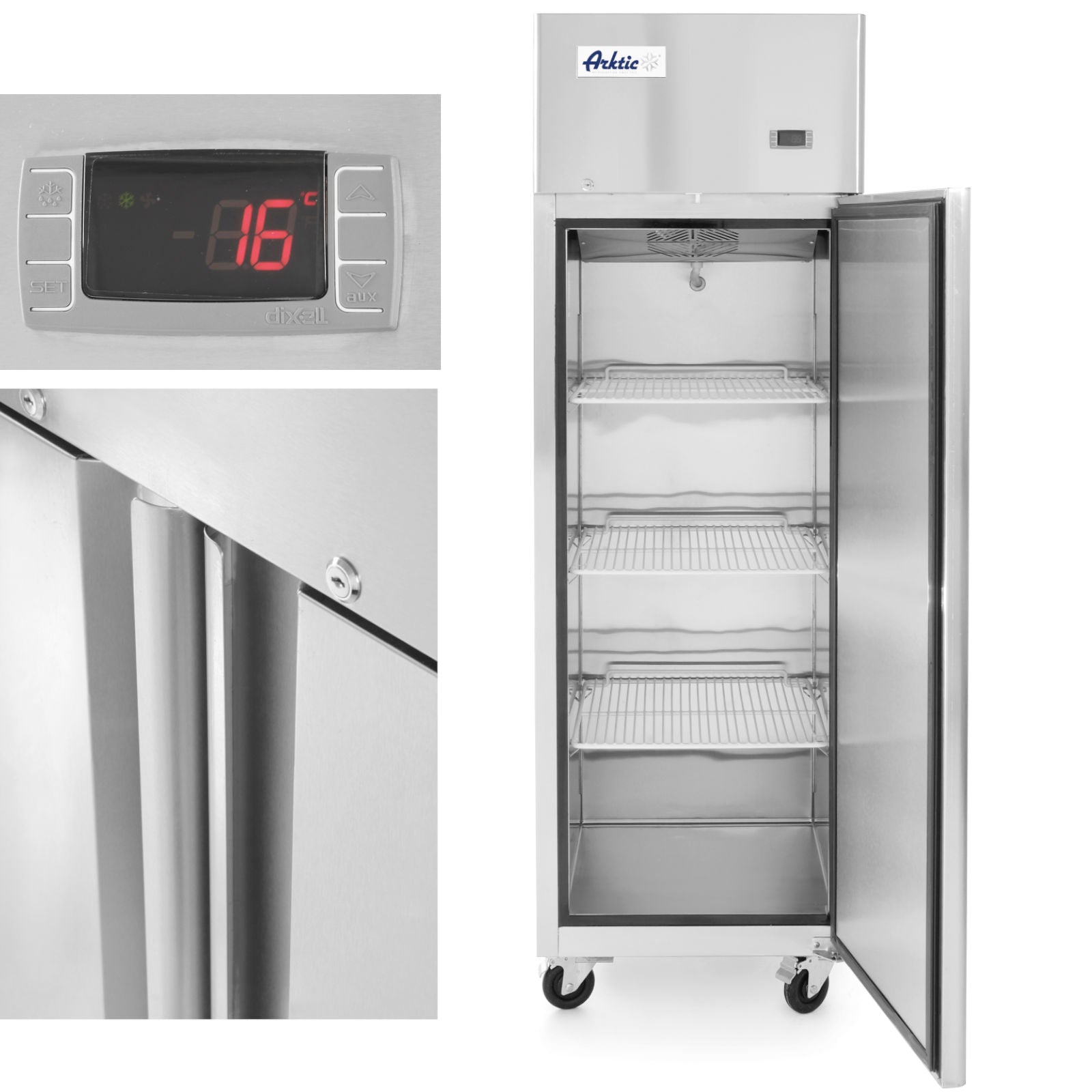 Commercial Refrigerators – Szafa chłodnicza lodówka gastronomiczna 1-drzwiowa Profi Line - Carlat