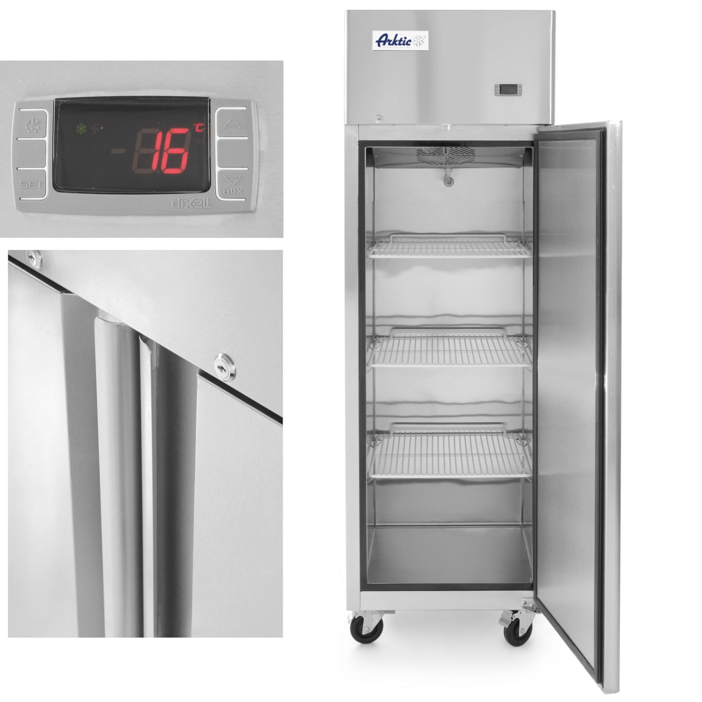 Commercial Refrigerators – Szafa mroźnicza zamrażarka gastronomiczna 1-drzwiowa Profi Line - Carlat