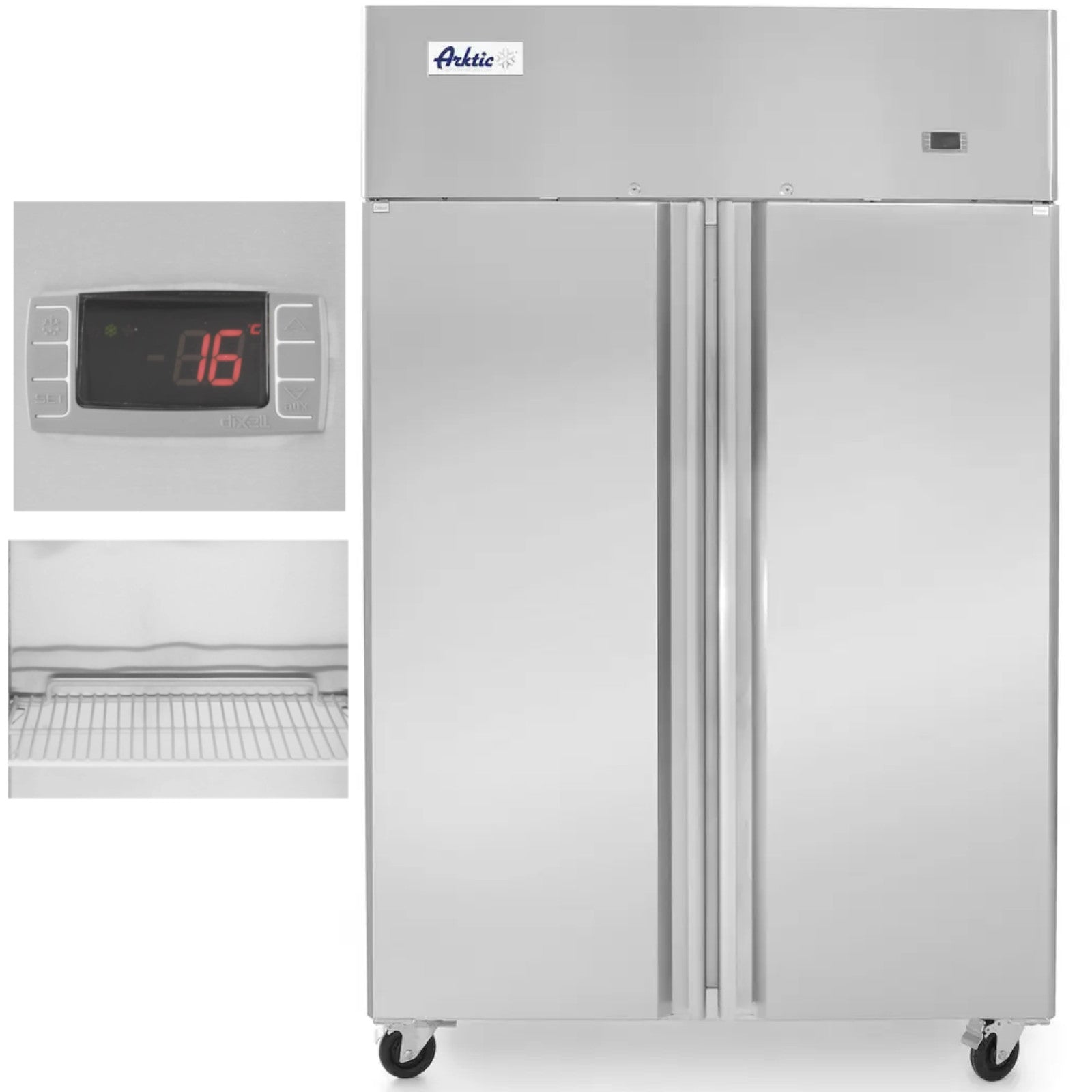 Commercial Refrigerators – Szafa mroźnicza zamrażarka gastronomiczna 2-drzwiowa Profi Line - Carlat