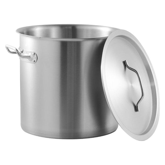 Commercial pot, stainless steel, 28 cm diameter, 17 L, Kinghoff, KH-1961 - Carlat