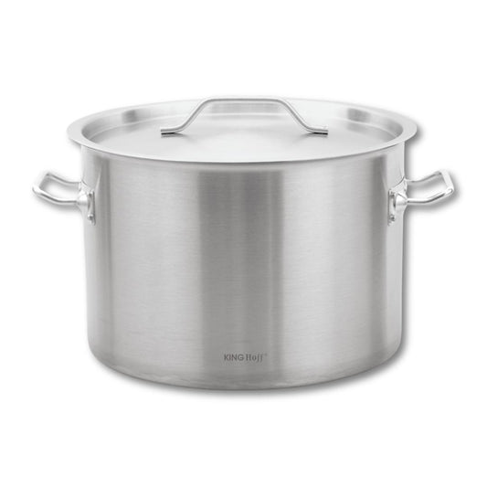 Commercial pot, stainless steel, 36 cm diameter, 24 L, Kinghoff, KH-2024 - Carlat